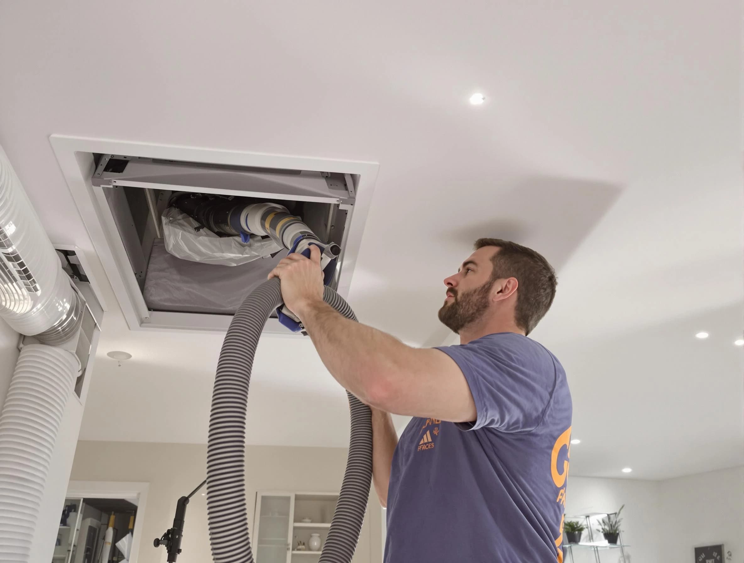Precision indoor duct cleaning by Rancho Cucamonga Air Duct Cleaning in Rancho Cucamonga