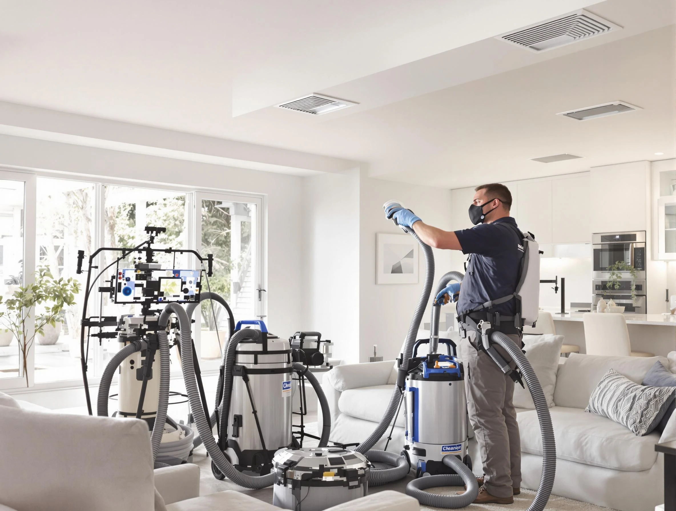 Professional AC duct cleaning by Rancho Cucamonga Air Duct Cleaning in Rancho Cucamonga