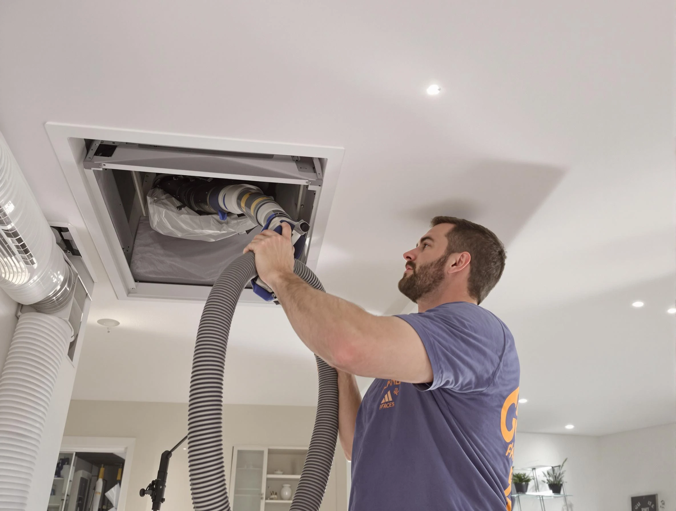 Precision indoor duct cleaning by Rancho Cucamonga Air Duct Cleaning in Rancho Cucamonga