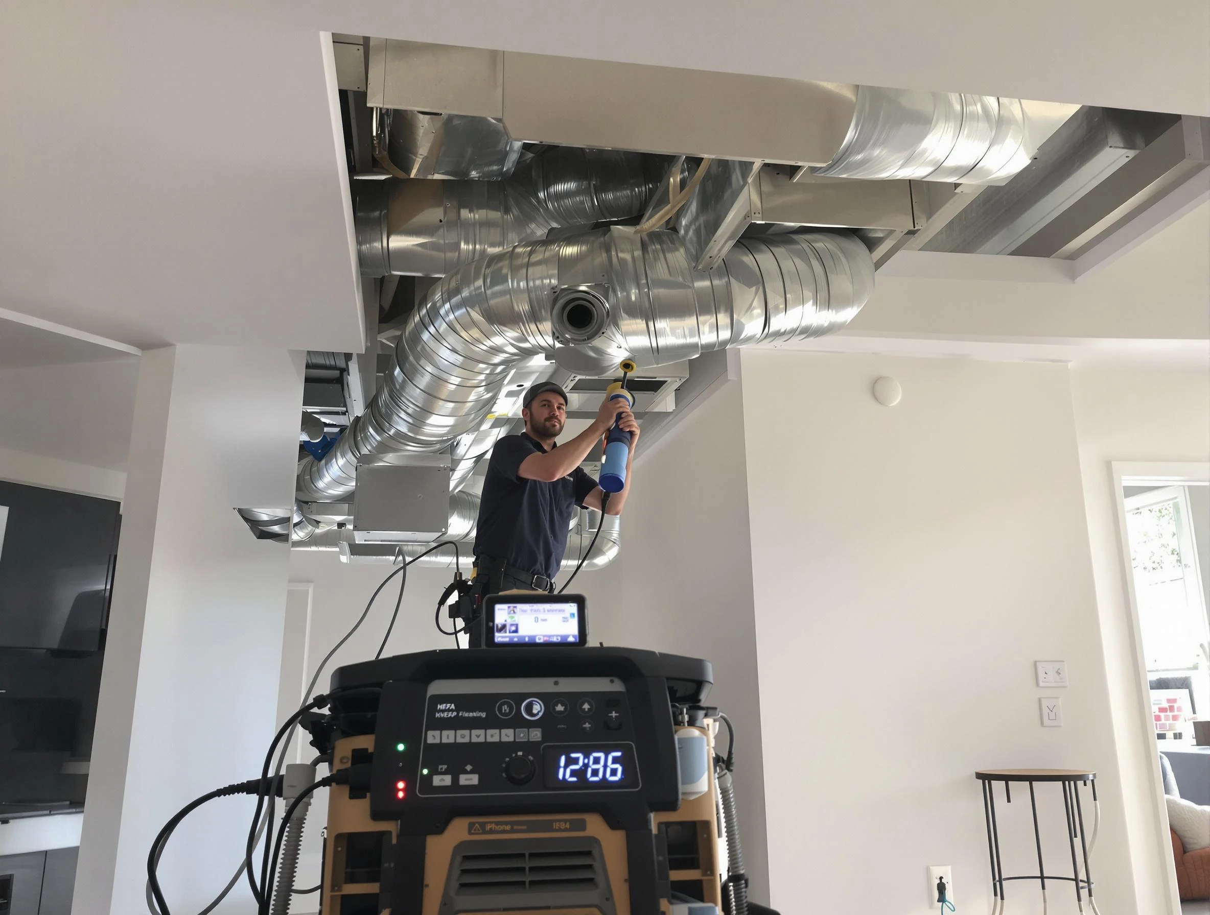 Advanced pure air duct cleaning by Rancho Cucamonga Air Duct Cleaning in Rancho Cucamonga